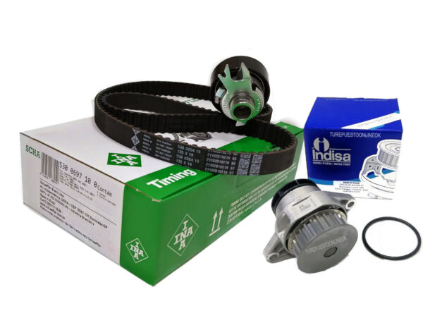 Kit Distribucion Ina + Bomba de Agua Fox - Suran - Gol Trend - Voyage - Saveiro Trend - Crossfox - Suran Cross - Golf BAH - Gol 1.0 - Gol 1.4