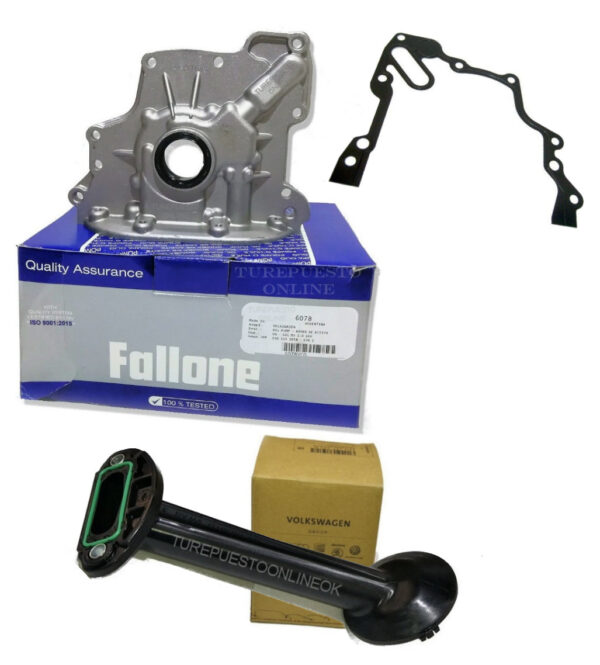 Bomba de Aceite Fallone + chupador Original VW Gol Trend - Voyage - Fox - Suran
